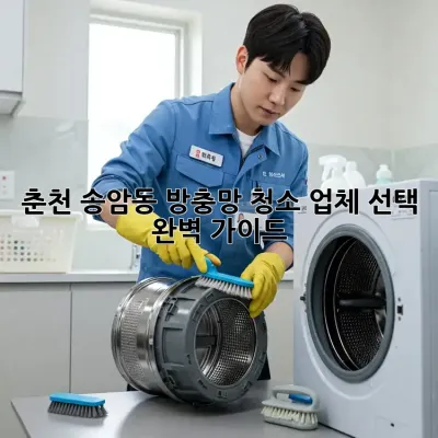 춘천 송암동 방충망 청소, 업체 선택 완벽 가이드!