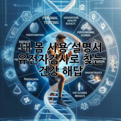 내 몸 사용 설명서🧬: 유전자검사로 찾는 건강 해답!