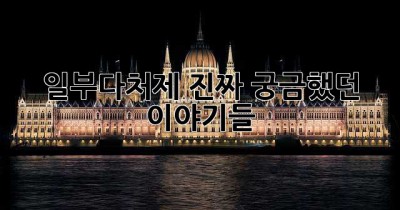 일부다처제, 진짜 궁금했던 이야기들 🤔
